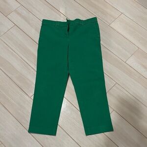 Ann Taylor Green Cropped Pants